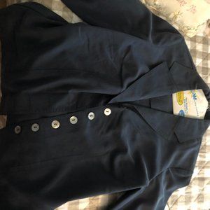 Navy Spring/Summer Pants Suit